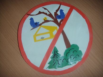 Jocurile ecologice pentru stabilirea regulilor de comportament în natură, folosind semne interzise