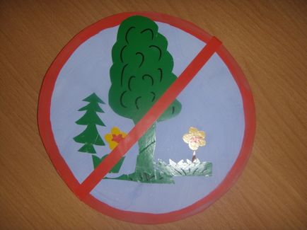 Екологічні ігри для закріплення правил поведінки в природі з використанням заборонних знаків
