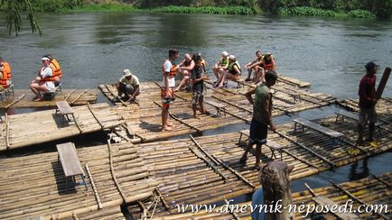 Excursie pe râul Kwai (Thailanda), jurnal de neparticipare