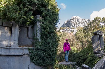 Excursie la orașul antic Termessos (cum să ajungeți acolo, recenzie, descriere, fotografie)