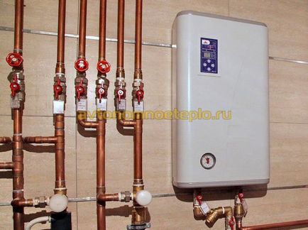 Cazan electric pentru garaj - încălzire cu garaj economic cu boiler electric