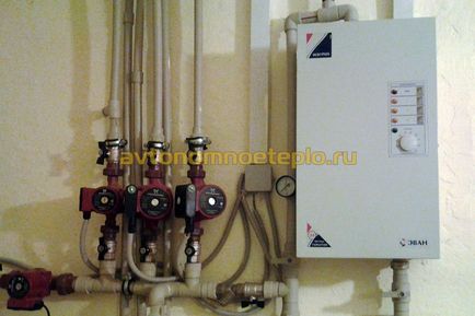 Cazan electric pentru garaj - încălzire cu garaj economic cu boiler electric