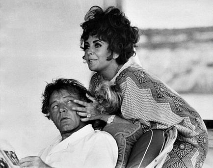 Elizabeth Taylor és Richard Burton Chief új Hollywood