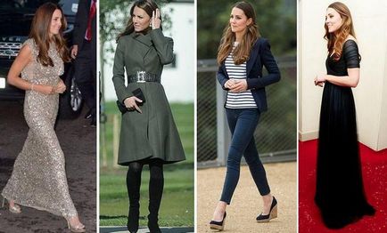 Figura și parametrii kate Middleton - doamnă însorită