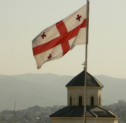 Прапор грузії і інші національні символи держави