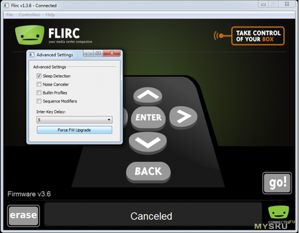 Flirc - універсальний usb приймач для пультів дистанційного керування (ду телевізорів)