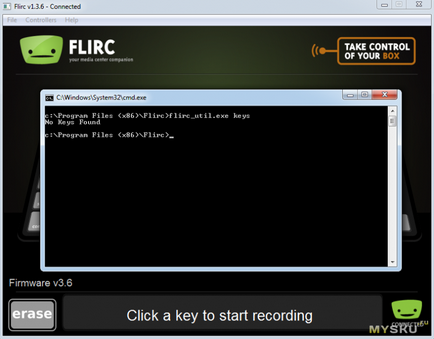Flirc - універсальний usb приймач для пультів дистанційного керування (ду телевізорів)