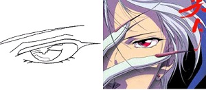 Forme de ochi în stil anime - cum să atragă anime