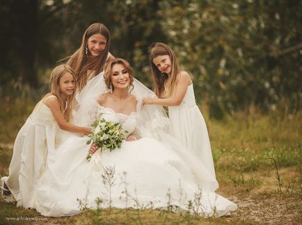 Фотограф на весілля постановник або репортажнік (тест), весільна наречена 2017