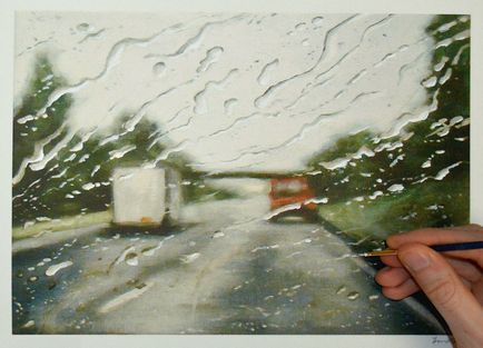 Francis McCrory este un artist desenator de ploaie