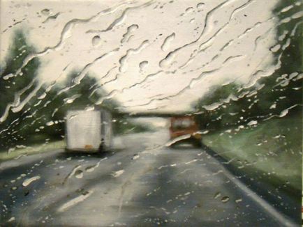 Francis McCrory - festő, rajz eső