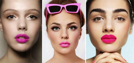 Fuchsia pe buze de ce nu! Make-up - totul despre machiaj pe site-ul il de boté