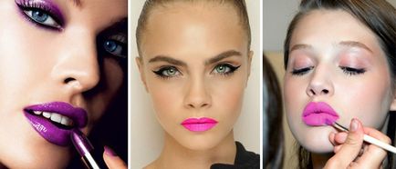 Fuchsia pe buze de ce nu! Make-up - totul despre machiaj pe site-ul il de boté