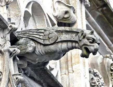 Gargoyles fotografie, poze, descrierea creaturilor