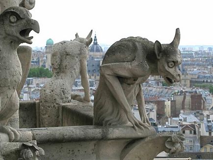 Gargoyles fotografie, poze, descrierea creaturilor