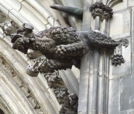 Gargoyle és Chimera gótikus építészet (31 fotó) - nyomja meg a ventilátor - érdekes és izgalmas