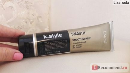 Гель для волосся lakme smooth (випрямляє) - «супер випрямлення волосся на весь день! », Відгуки