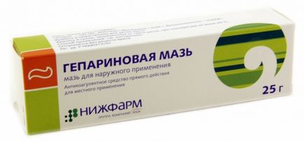 Heparin unguent - pentru ceea ce este folosit, care este efectul