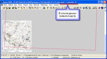 Gis-lab maparea hărților raster la gis map 2008