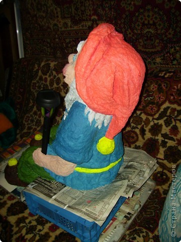 Gnome-lantern (fotografii step-by-step), țară de maeștri