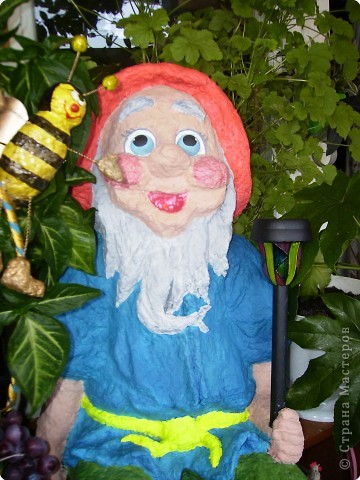 Gnome-lantern (fotografii step-by-step), țară de maeștri