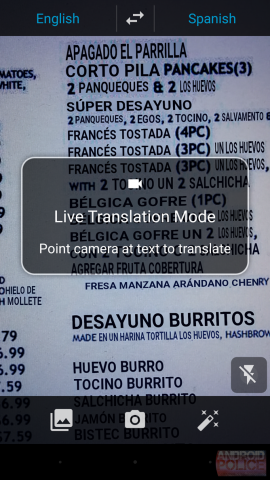 Google Translate може да превежда текст в реално време камера