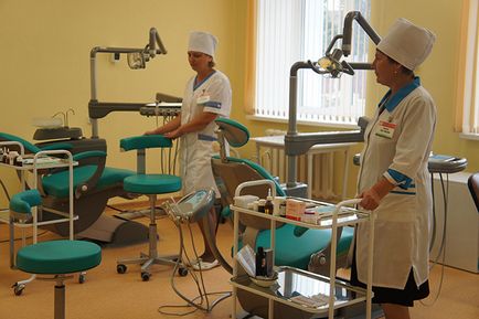 Policlinica dentară Gorets a început să primească pacienți, comitetul executiv regional Mogilev