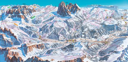 Stațiune de schi Val Gardena - arrivo