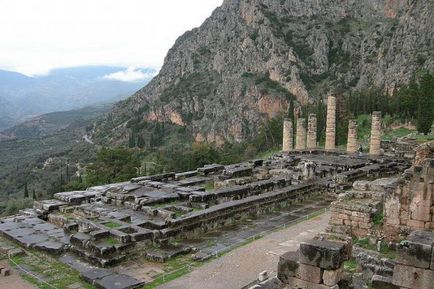 Orașul Delphi, atracțiile Greciei, fotografie