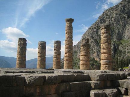 Orașul Delphi, atracțiile Greciei, fotografie