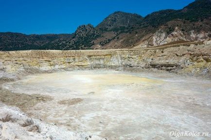 Insula Nisyros, insula Grecia, într-o singură zi, care călătorește singur cu un vis