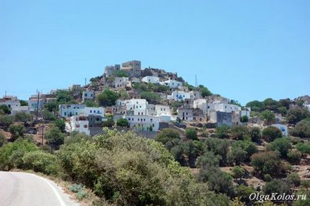 Görögország Nisyros sziget egyik nap, egyedül utazik egy álom