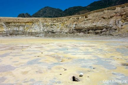 Insula Nisyros, insula Grecia, într-o singură zi, care călătorește singur cu un vis