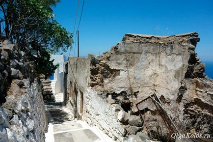 Görögország Nisyros sziget egyik nap, egyedül utazik egy álom