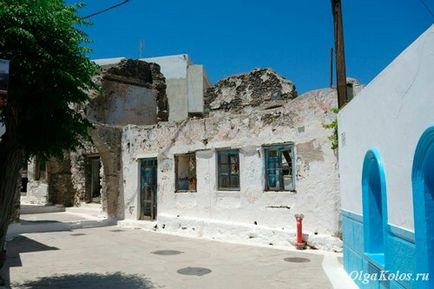 Görögország Nisyros sziget egyik nap, egyedül utazik egy álom