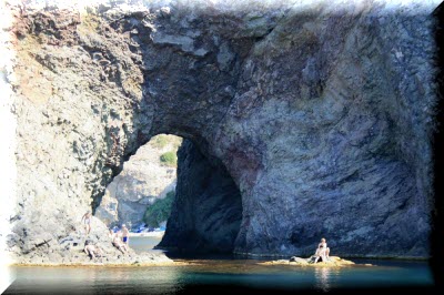 Barlang Diana Cape Fiolent (Szevasztopol, Krím) fotók, történelem, leírás (Fiolent) Barlang Diana Cape Fiolent (Szevasztopol, Krím) fotók, történelem, leírás