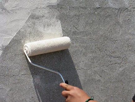 Primer betonokontakt - előnyei és árnyalatok