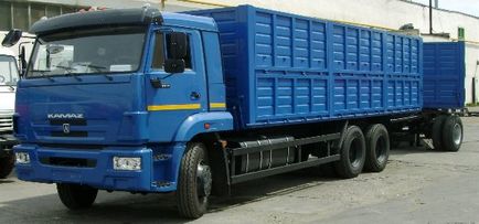 Capacitatea de transport a KAMAZ - date precise, avtopub