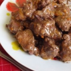 Gulyásleves csirkemáj recept lépések előkészítése és fotó (gulyás) Gulyásleves a csirkemáj recept lépésről lépésre, és elkészíti a fényképet