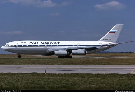 IL-86 prima aeronavă sovietică cu corp lat