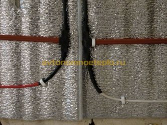 Інфрачервоний карбоновий тепла підлога під стяжку, інструкція з укладання стрижневий системи обігріву