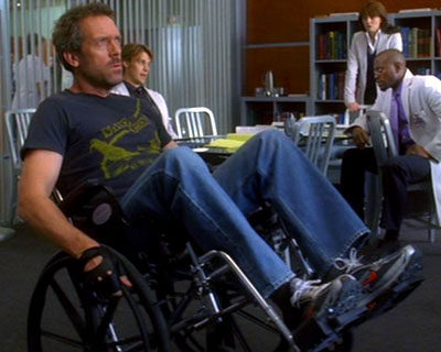 Інвалідне крісло, доктор хаус