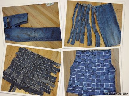 Використовуємо для переробок старі джинси