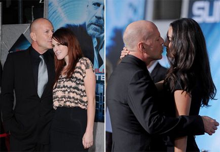 A szerelmi történet két gyönyörű nők Bruce Willis (a képen), egy nő, akinek sikerült megváltoztatni a világot, annál jobb