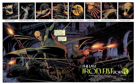 Історія персонажа залізний кулак, iron fist comics