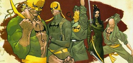 Історія персонажа залізний кулак, iron fist comics