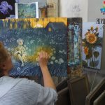 Підсумки майстер-класів, художня школа - живопис олією - part 3