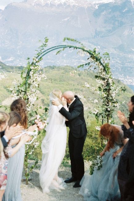 Képzőművészet stílus esküvő Olaszországban
