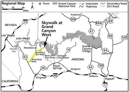 Ce parte din Grand Canyon din Statele Unite este mai bună - vest sau sud, vest vestă vs