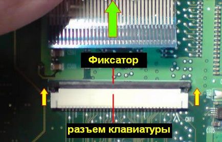 Cum de a stabili un conector de tastatură rupt pe placa de bază a laptopului - totul despre repararea laptopului